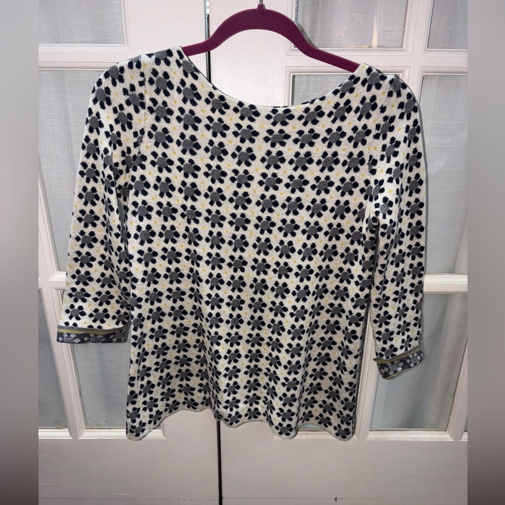 Women’s soft floral 3/4 sleeve shirt